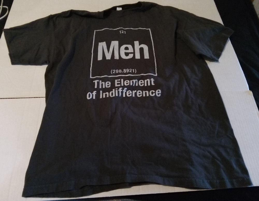M & O Gold Size 2XL Gray MEH Element T-shirt